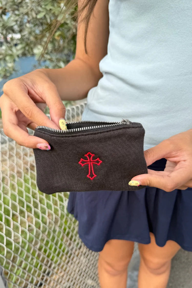 Brandy Melville Hot Sale | Cross Coin Purse