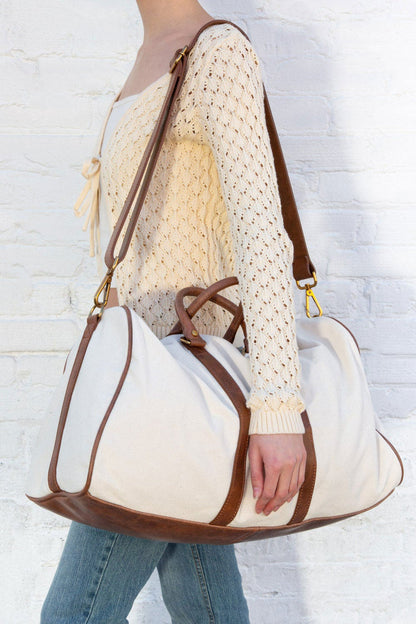 Brandy Melville Deals | Ivory Duffle Bag