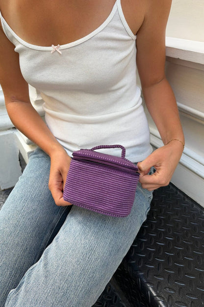 Brandy Melville Value | Stripes Makeup Bag