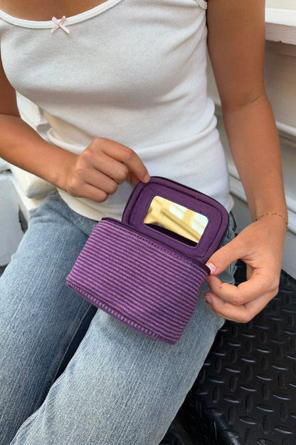Brandy Melville Value | Stripes Makeup Bag