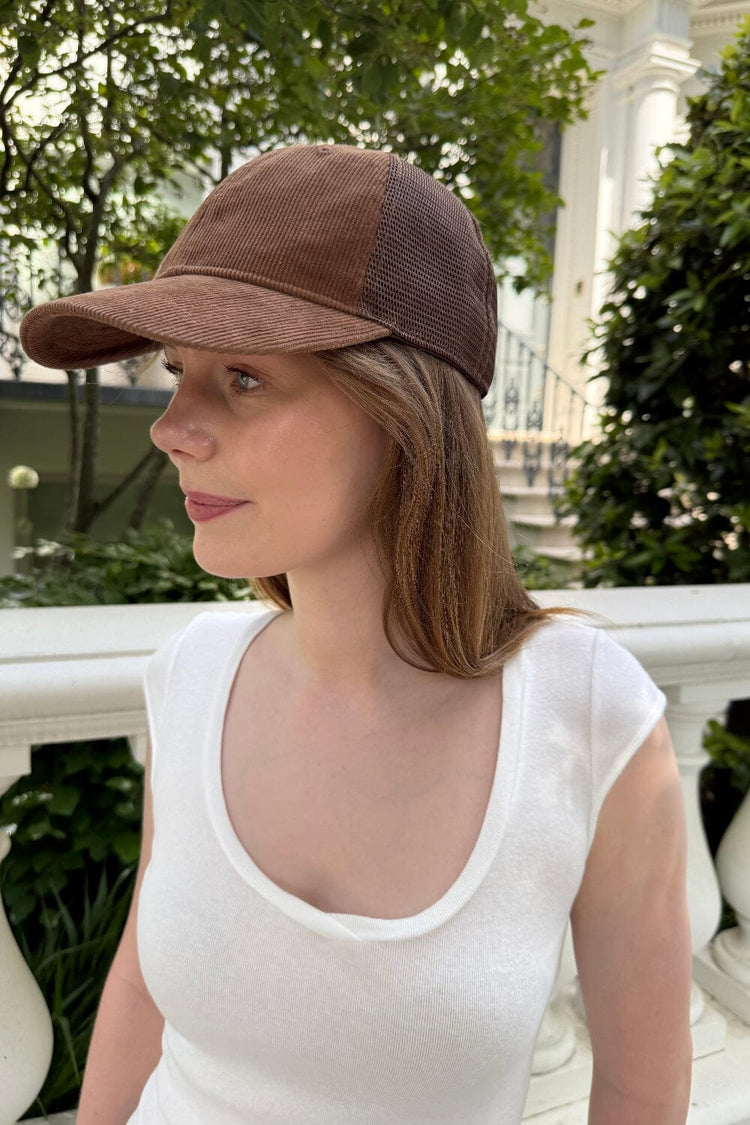 Brandy Melville Premium | Katherine Corduroy Cap