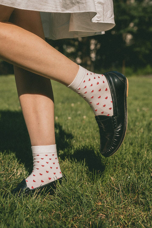 Brandy Melville Exclusive | Heart Socks