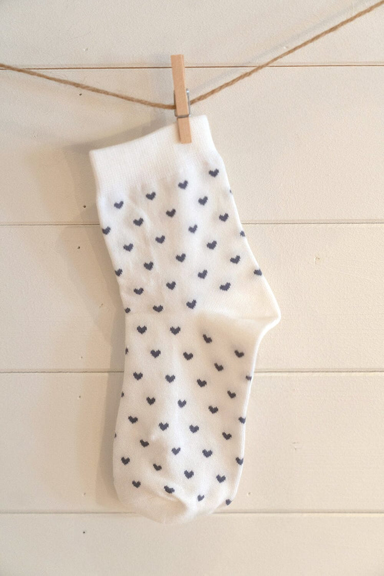Brandy Melville Discount | Heart Socks