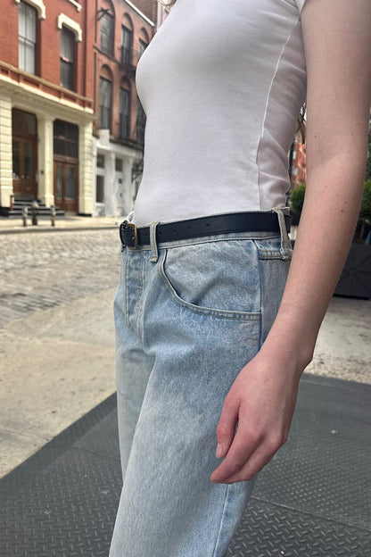 Brandy Melville Hot Sale | Faux Leather Buckle Belt