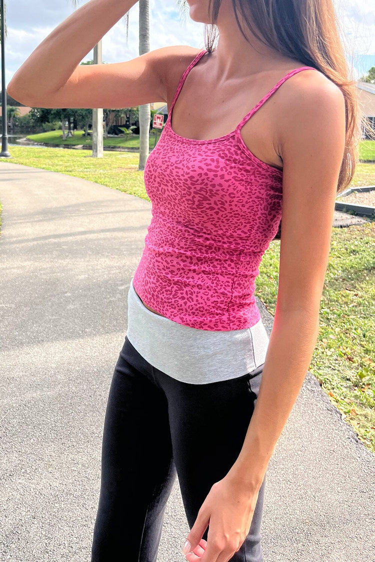 Brandy Melville Classic | Skyler Leopard Tank