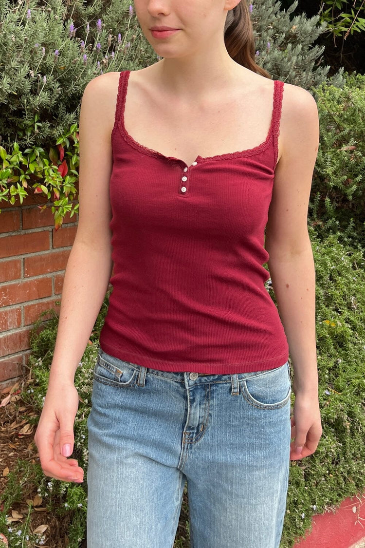 Brandy Melville Classic | Amaya Lace Tank