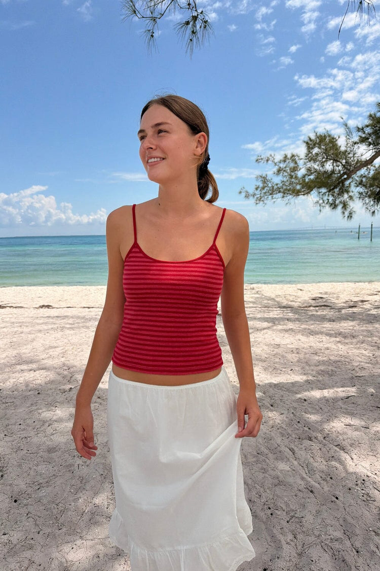 Brandy Melville Quality | Skylar Striped Tank