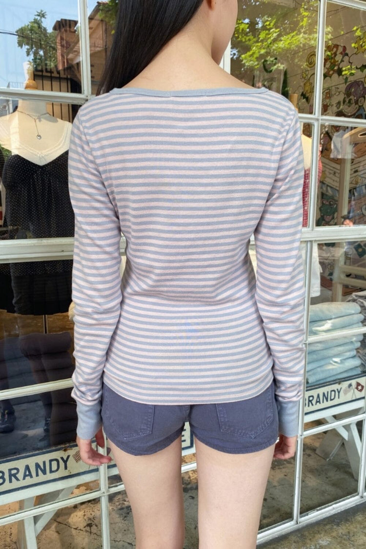 Brandy Melville Trusted | Zelly Striped Top