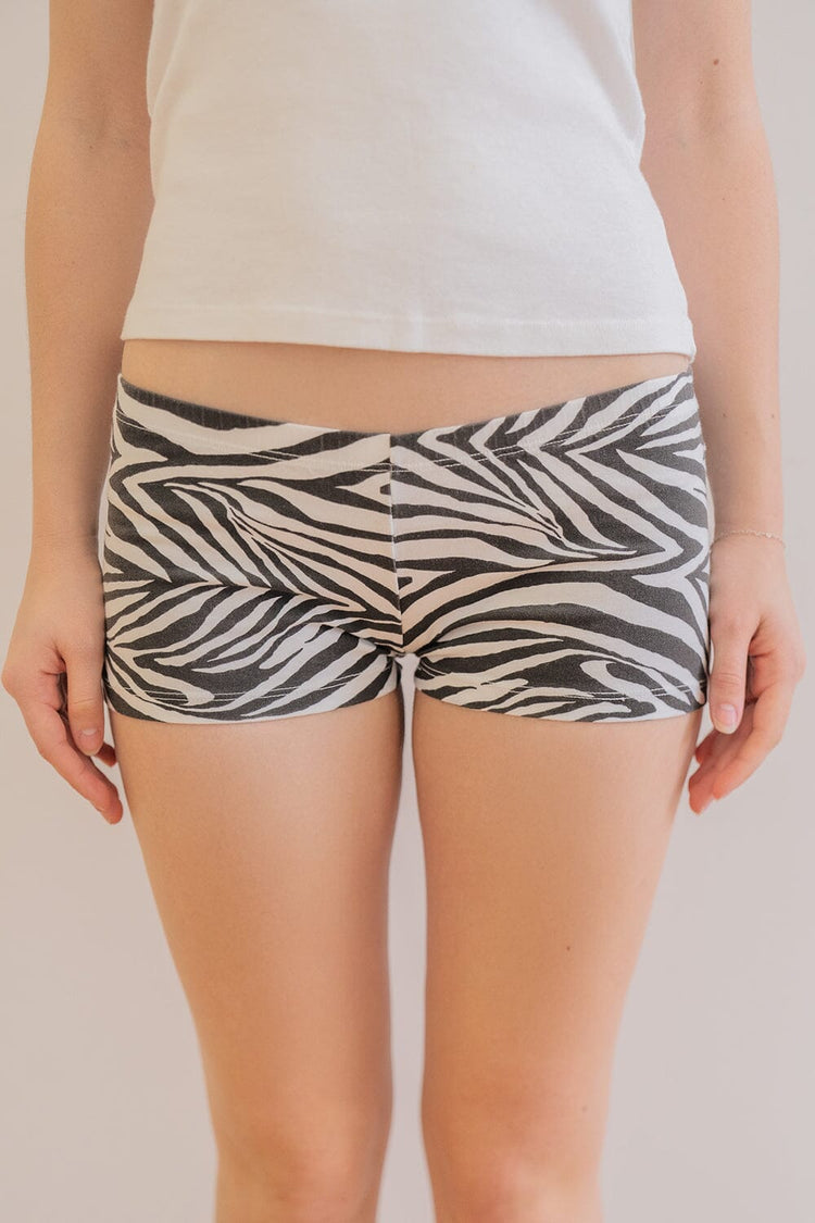 Brandy Melville New | Zebra Boxer Underwear
