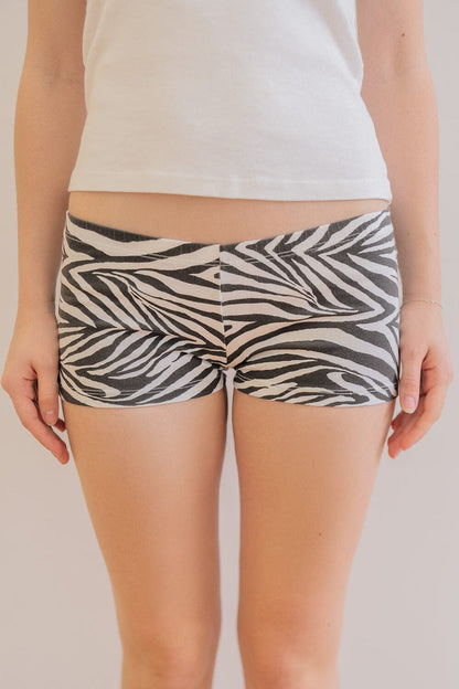 Brandy Melville New | Zebra Boxer Underwear