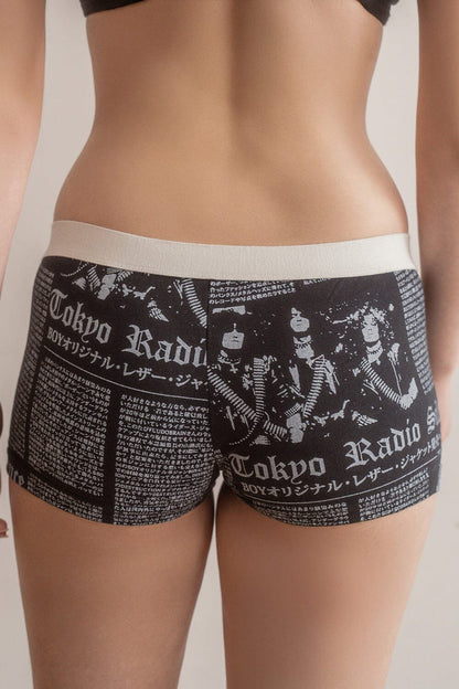 Brandy Melville Top Pick | Boy Short Radio Silence Underwear