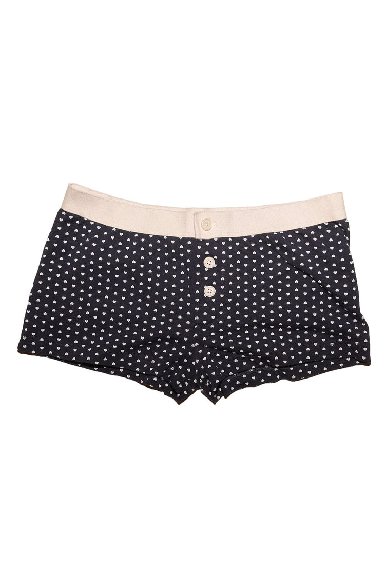 Brandy Melville Best Price | Boy Short Heart Underwear