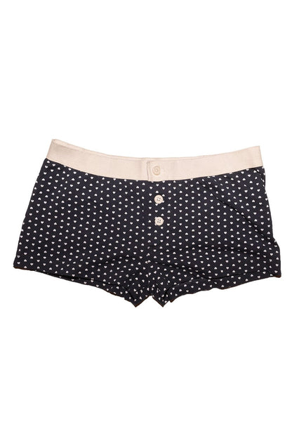 Brandy Melville Best Price | Boy Short Heart Underwear