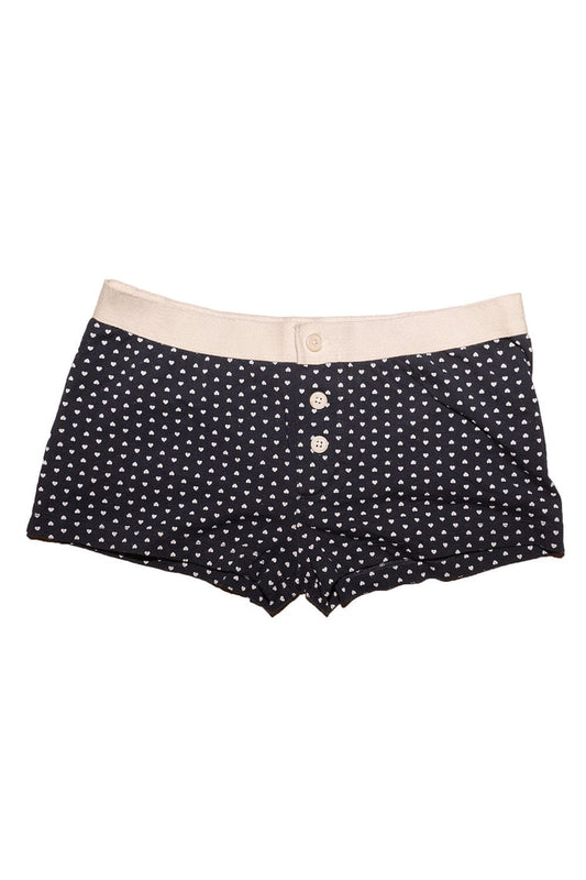 Brandy Melville Best Price | Boy Short Heart Underwear